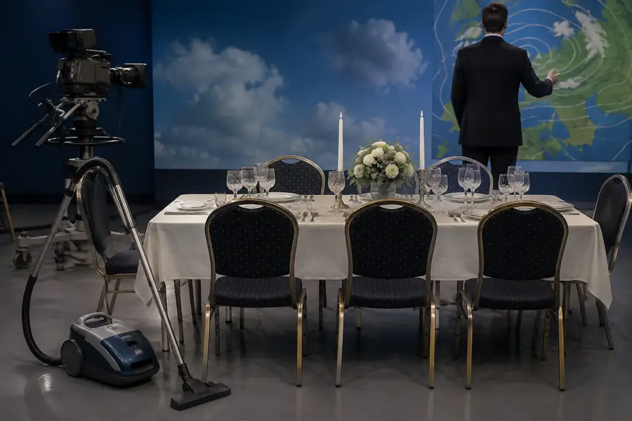 Einfaches Ausgangsbild, vorbereitet für eine humorvolle Videobearbeitung
